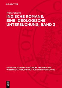Produktbild: Indische Romane. Band 3