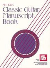 Produktbild: Classic Guitar Manuscript Book