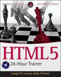 Produktbild: HTML5 24-Hour Trainer, w. DVD-ROM