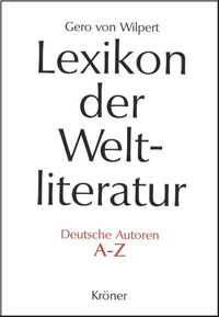 Produktbild: Lexikon der Weltliteratur - Deutsche Autoren