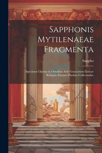 Produktbild: Sapphonis Mytilenaeae Fragmenta