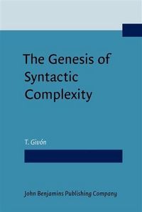 Produktbild: Genesis of Syntactic Complexity