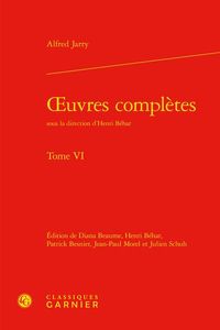 Produktbild: Oeuvres complètes volume 6