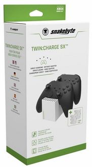 Bild vom Artikel Snakebyte TWIN:CHARGE SX, Doppel-Ladeschale mit Akkus, weiß vom Autor 