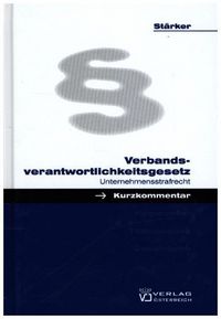 Produktbild: Verbandsverantwortlichkeitsgesetz
