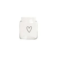 Produktbild: Vase aus Glas klein Herz