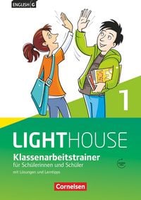 Produktbild: English G LIGHTHOUSE 1: 5. Schuljahr. Klassenarbeitstrainer mit L&ouml;sungen und Audios online
