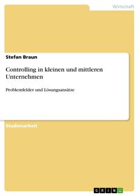 Produktbild: Controlling in kleinen und mittleren Unternehmen