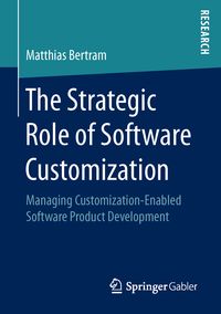 Produktbild: The Strategic Role of Software Customization