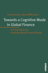 Produktbild: Towards a Cognitive Mode in Global Finance