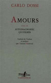 Produktbild: Amours, suivi de Autodiagnostic quotidien