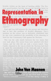 Produktbild: Representation in Ethnography