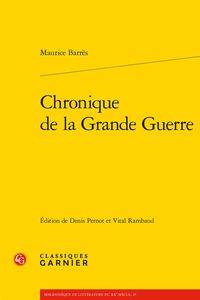 Produktbild: Chronique de la Grande Guerre