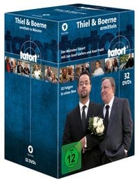 Bild vom Artikel Tatort - Kommissar Thiel & Boerne ermitteln in Münster (32 Fälle) LTD.  [32 DVDs] vom Autor Jan Josef Liefers