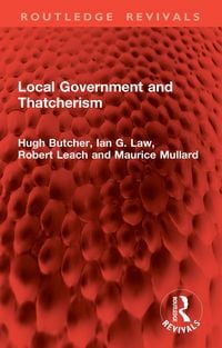 Produktbild: Local Government and Thatcherism
