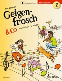 Produktbild: Geigenfrosch & Co: Theoriebuch 1