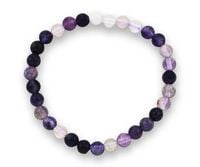 Produktbild: Fluorit Edelsteinarmband 6mm, J749-28