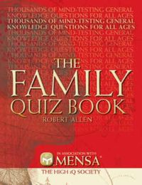 Produktbild: Allen, R: Mensa Family Quiz Book