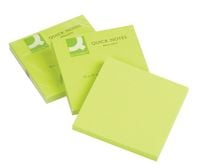 Produktbild: Quick Notes 76x76mm gr&uuml;n