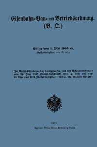 Produktbild: Eisenbahn-Bau- und Betriebsordnung