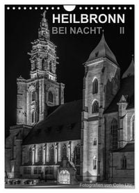 Produktbild: Heilbronn bei Nacht 2 (Wandkalender 2026 DIN A4 hoch), CALVENDO Monatskalender