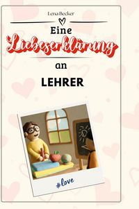 Produktbild: Eine Liebeserkl&auml;rung an Lehrer