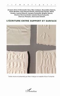 Produktbild: L'&eacute;criture entre support et surface
