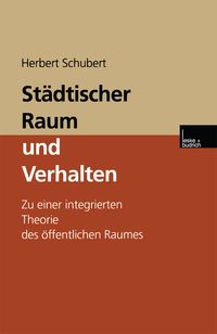 Produktbild: St&auml;dtischer Raum und Verhalten
