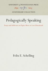 Produktbild: Pedagogically Speaking