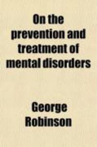 Produktbild: On the Prevention and Treatment of Mental Disorders