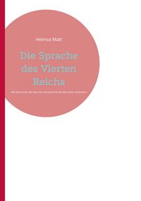 Produktbild: Die Sprache des Vierten Reichs
