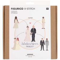 Produktbild: Stickpackung Figurico Wedding