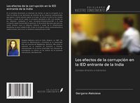 Produktbild: Los efectos de la corrupci&oacute;n en la IED entrante de la India