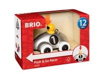 Produktbild: BRIO Infant/ Toddler - Push & Go Rennwagen Silber Edition