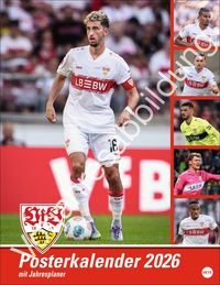 Produktbild VfB Stuttgart Posterkalender 2027