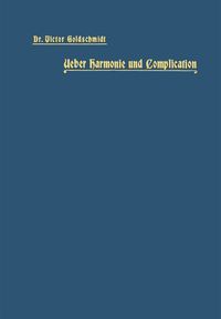 Produktbild: Ueber Harmonie und Complication