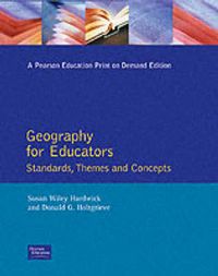 Produktbild: Hardwick, S: Geography for Educators