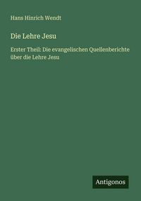 Produktbild: Die Lehre Jesu