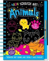 Produktbild: Isaacs, C: Neon Scratch Art Animals