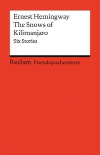 Produktbild: The Snows of Kilimanjaro. Six Stories