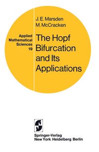 Produktbild: The Hopf Bifurcation and Its Applications