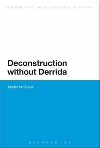Produktbild: Deconstruction without Derrida