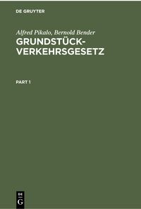 Produktbild: Grundst&uuml;ckverkehrsgesetz