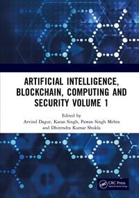 Produktbild: Artificial Intelligence, Blockchain, Computing and Security Volume 1