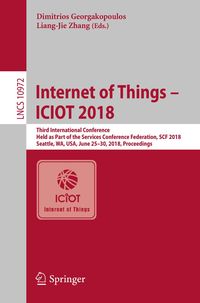 Produktbild: Internet of Things - ICIOT 2018