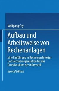 Produktbild: Aufbau und Arbeitsweise von Rechenanlagen