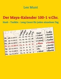Produktbild: Der Maya-Kalender 100-1 v.Chr.