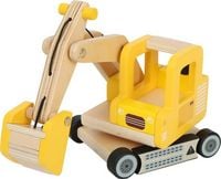 Produktbild: small foot Schaufelbagger gelb 24cm aus Holz