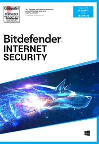 Bitdefender Internet Security (10 Geräte I 18 Monate) (CIAB)