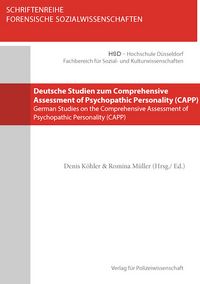 Produktbild: Deutsche Studien zum Comprehensive Assessment of Psychopathic Personality (CAPP)
